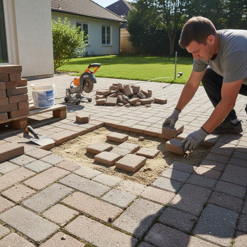 Driveway Pavers Repair